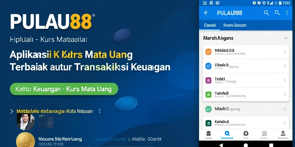 Antarmuka PULAU88 yang informatif menampilkan kurs mata uang terkini.